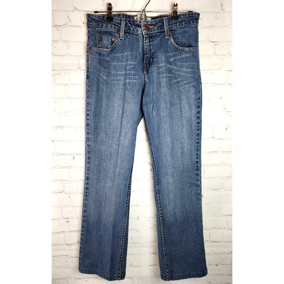 Signature By Levi Strauss Blue Denim Mid Rise Modern Bootcut Jeans Women’s Sz 6M - Picture 1 of 5